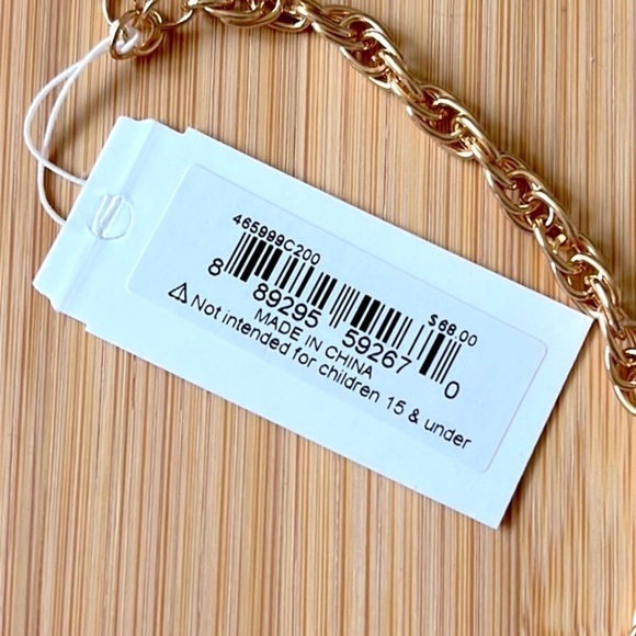 Brand New Betsey Johnson Owl Pendant Necklace Gold Tone Sparkly Fall Autumn - Picture 9 of 10